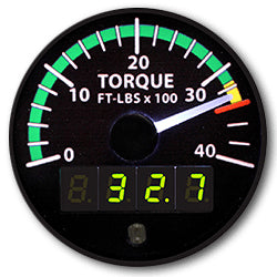 TR-1-TQ Electronics International 2 Engine Torgue Instrument Premium Without Trans
