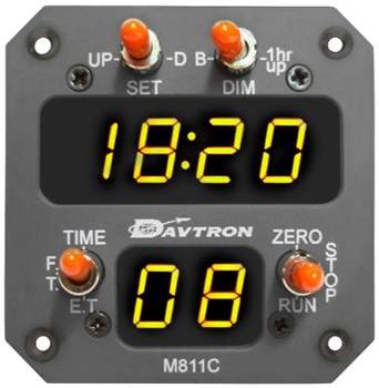 M811C Davtron Model 811C-A With Gray Faceplate