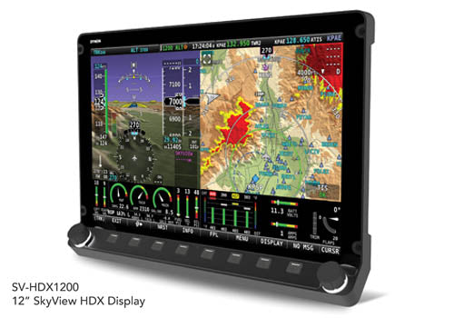 SV-HDX1200 Dynon Skyview 12 HDX Display Only