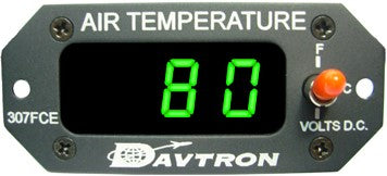 307FCE-GRN Davtron Model Digital Oat (Fc) Voltmeter Green LED (Temp. Probe Included)