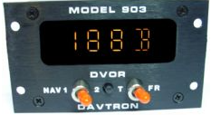 903ID-1 Davtron Model 903-1 DVOR With Digital I.D. Front Mount