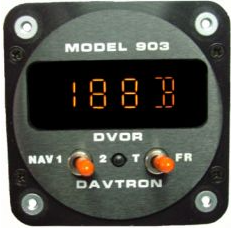 903ID-2 Davtron Model 903-2 DVOR With Digital I.D. Rear Mount
