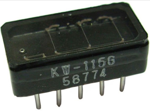 KW115G Davtron 5V Numeric Low Profile Readout