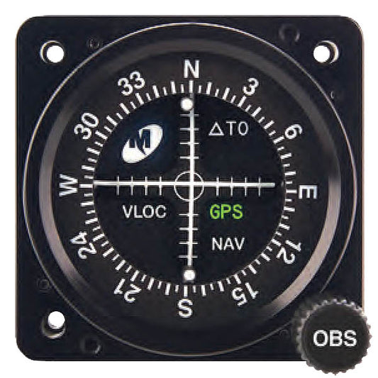MD222-406 Mid-Continent Instruments and Avionics 2 Cdi GS LOC Nav GPS Resolver