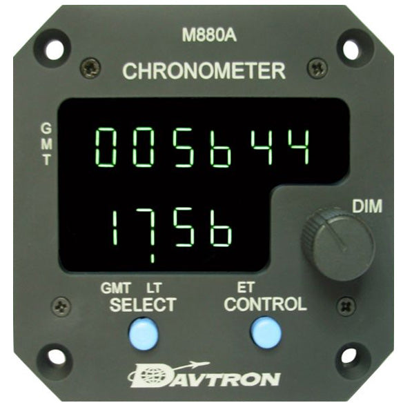 880A-S Davtron Model Gmt Lt & Et With Night Vision Compatibility Green A