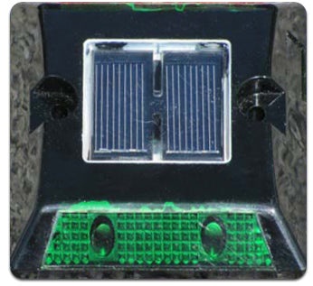 BSL-05DCL Solar Green LED Marker