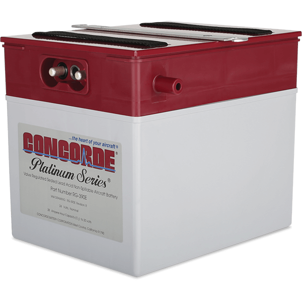 RG-390E Concorde Aircraft Battery