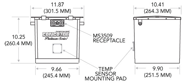 RG-380E/46LSH Concorde Battery Sealed