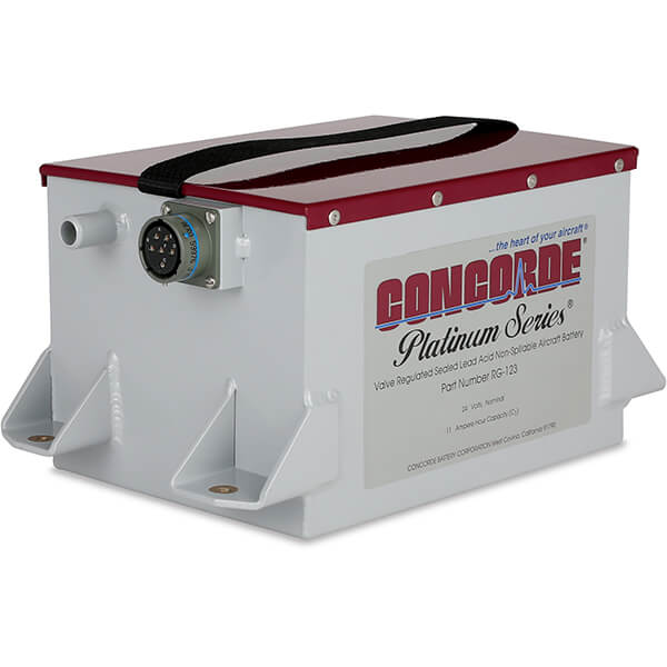 RG-123 Concorde Battery Sealed