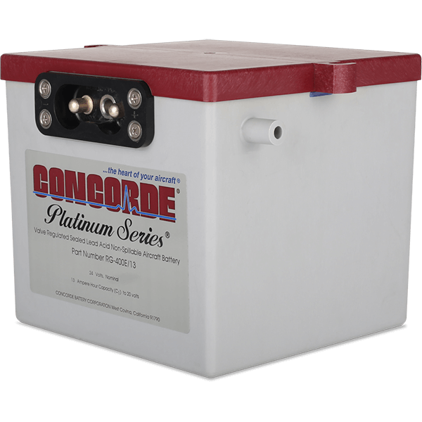 RG-400E/13 Concorde Battery Sealed