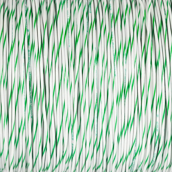 M22759/16-22-95 Unshielded 22GA White - Green Wire