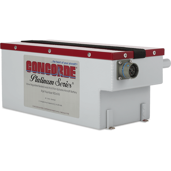 RG-616 Concorde Battery Sealed