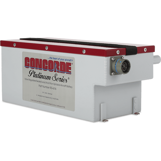 RG-616 Concorde Battery Sealed