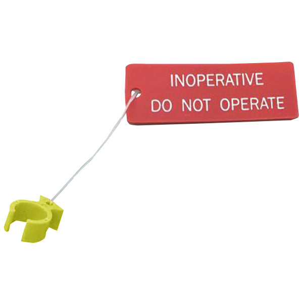 S4933959-533 Circuit Breaker Lockout Ring Yellow/ Idno