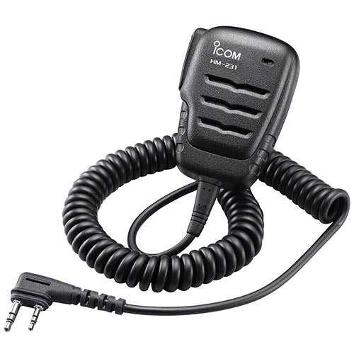 HM231 Icom Waterproof Speaker Mic A25
