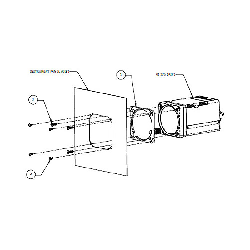 KI256 Garmin Sub-Assembly Adapter Kit For GI 275