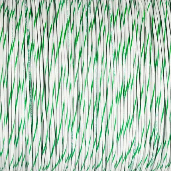M22759/16-16-95 Unshielded 16GA White - Green Wire