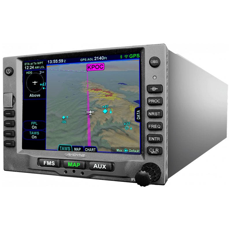 IFD510 Avidyne With Install Kit & Tray - GPS/Wifi/Bt/Flta/Svs - Gray Bezel