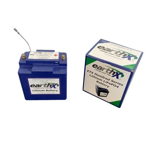 ETX1600 EarthX Lithium Battery Experimental Aircraft 12V/32 AH Case U