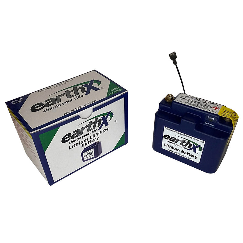 ETX104 EarthX Lithium Battery Experimental Aircraft 12V/4 AH Case A Backup Battery