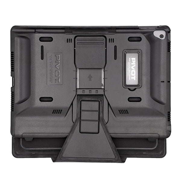 PC-10X Flyboys Pivot Case Ipad 7th Gen - Black Case, Black Clip