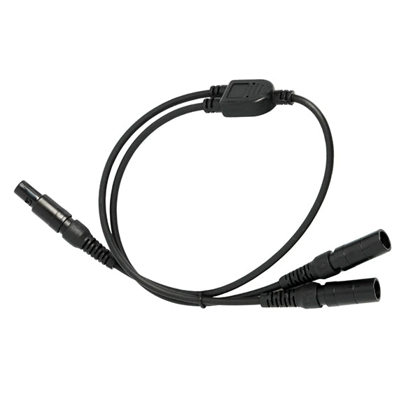 HFA-C262 Hobbs Flyer 6 PIN LEMO Panel Powered Splitter Y-Cable For Aviation Headsets