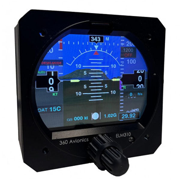 ELM310 360 Avionics EFIS Flight Instrument