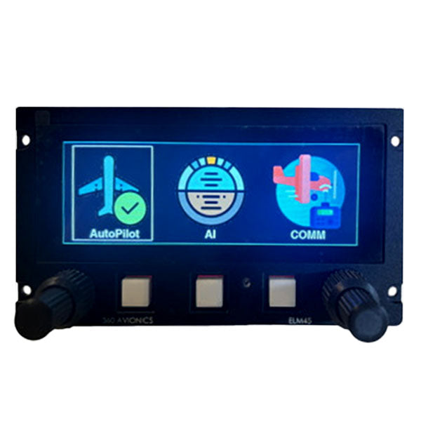 ELM45 360 Avionics AutoPilot Control Panel