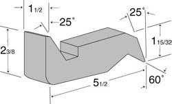 AT750P-3 Bucking Bar 3 Lb