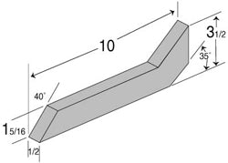 TP760C1 Bucking Bar 1-3/4 Lbs.