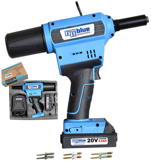 BP-20CR Blue Pneumatic Cordless Riveter