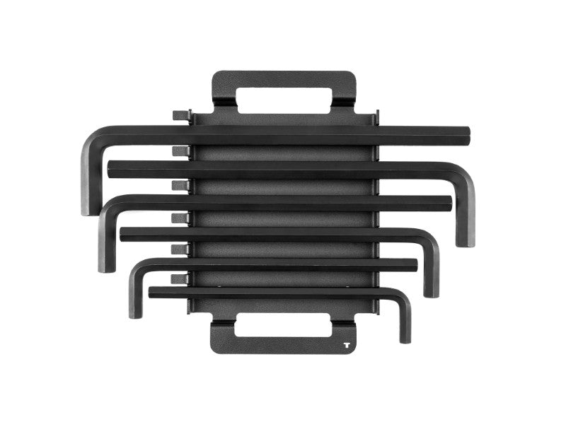 KLX92101 TEKTON - Flat End Hex L-Key Set With Rack 6 Piece (7/16-3/4 In.)