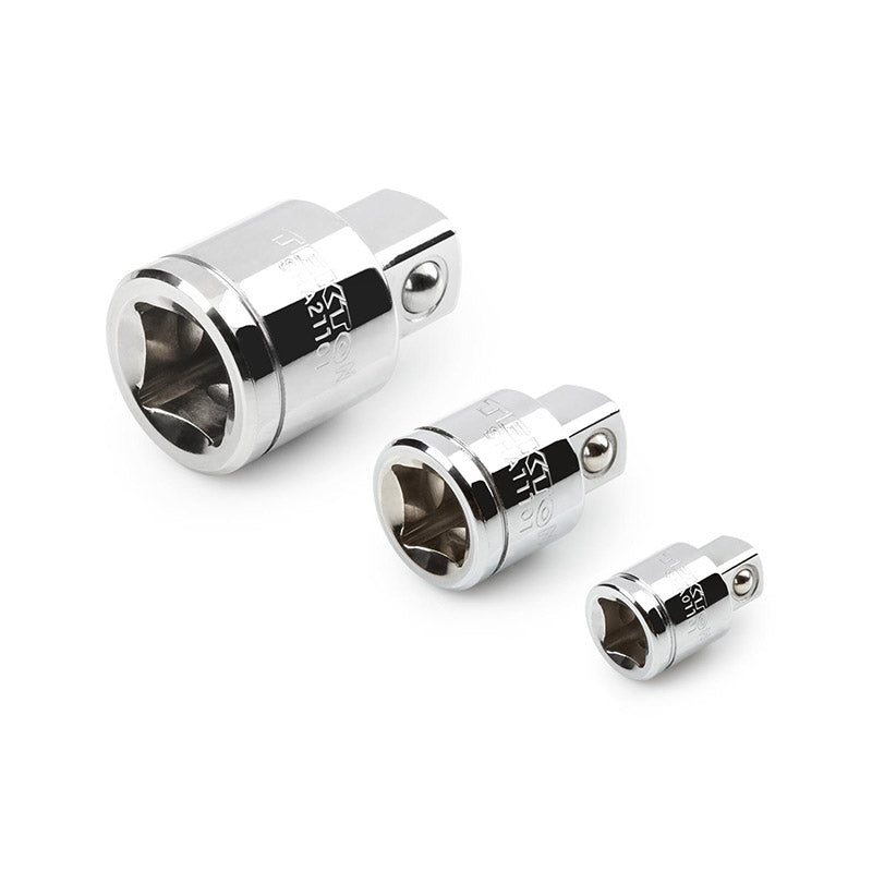 SHA99020 TEKTON - 1/4 3/8 1/2 Inch Drive Mini Extension Set (3-Piece)