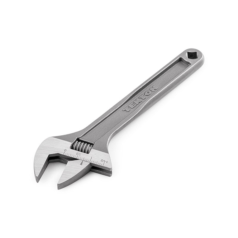 WSA04222 TEKTON - 9 Inch Adjustable Wrench (1-1/2 In. Jaw Capacity )