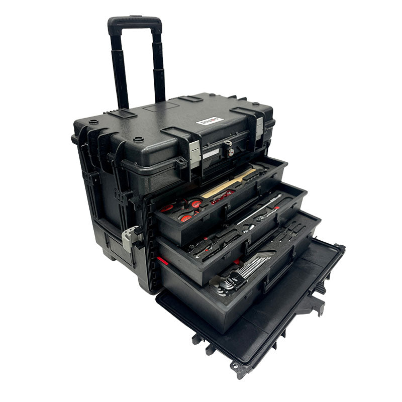 145PCS Sonic Tools - Basic Aviation Toolset With Serialization In Gt Case .