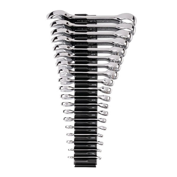 19-PIECE Tekton - Stubby Combination Wrench Set With Modular Organizers, (1/4 - 1-1/4 In.)