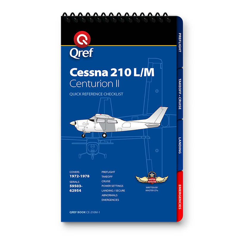 210M-1 QREF Book Cessna