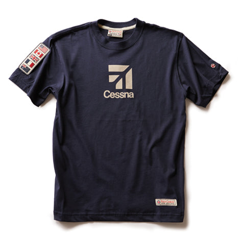 2XLARGE Cessna T-Shirt Navy - Cf