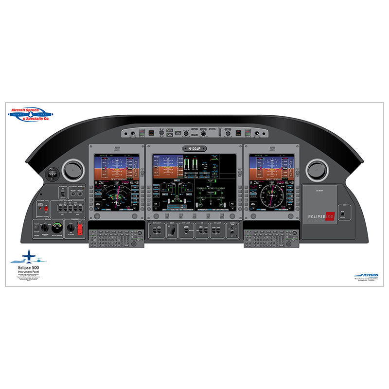 EA500 JETPUBS Eclipse - 18 X 36 - Laminated