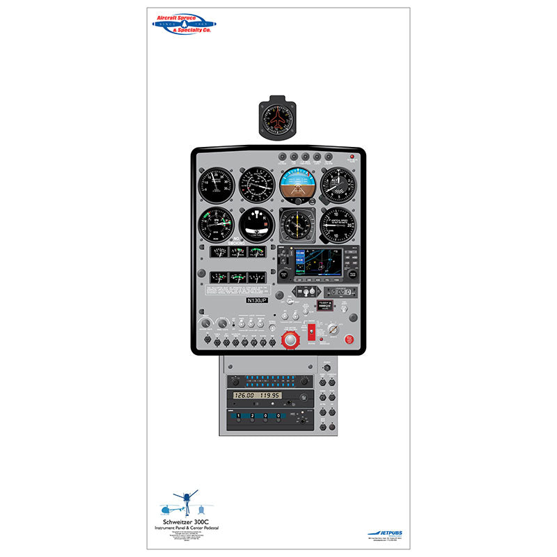 S300C JETPUBS Sikorsky - 18 X 36 - Laminated