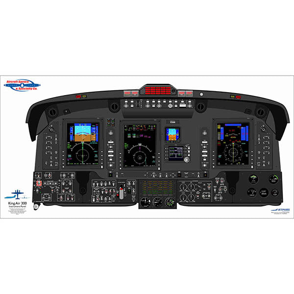 KA300 JETPUBS Beechcraft Proline 21 - 18 X 36 - Laminated