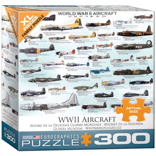 300PC World War II Aircraft Puzzle