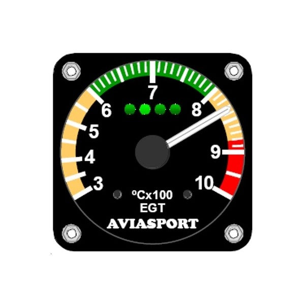 IM-552 Rotax 914Ul EGT Gauge 2-1/4 300-1000