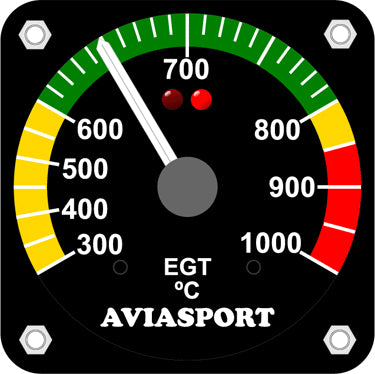 IM-777 2-1/4 Dual EGT 300-1000 C Rotax 912