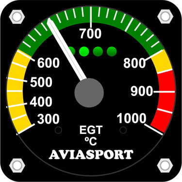 IM-553 Rotax 912 EGT 4 Reading 300-1000 C Kit