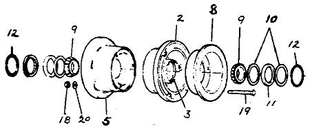 162-01900 Cleveland Outer Wheel Half Assembly