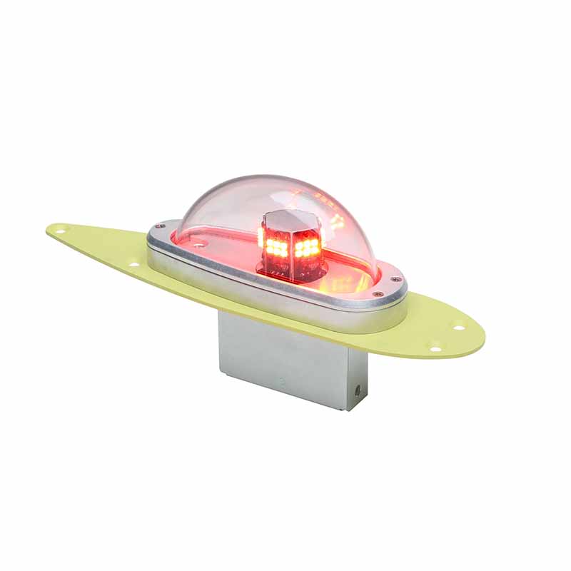 01-0790852-5D Whelen LED Anti-Collision Light 5 Hole Mount Red Lower Mount