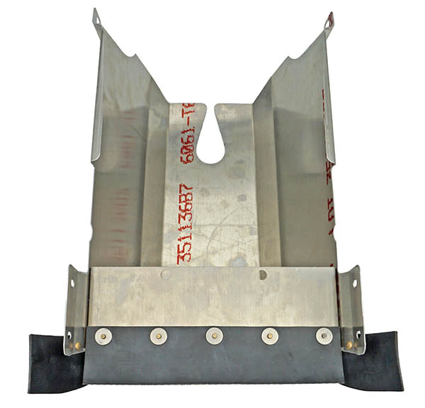 AF0555189-6-BRBK McFarlane Airforms Baffle Assembly Forward Center Oil Sump Bare Black FAA-PMA Approved