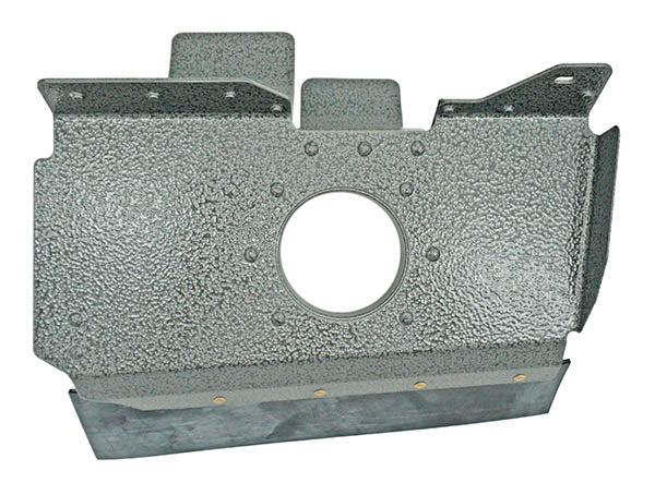 AF35341-000-PCBK McFarlane Airforms Baffle Assembly Lh Forward Powder Coat Black FAA-PMA Approved