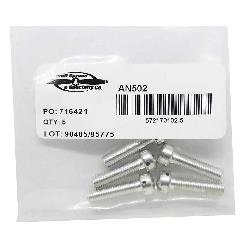 AN502-10-16 Fillister Head Screw (Pack Of 5)